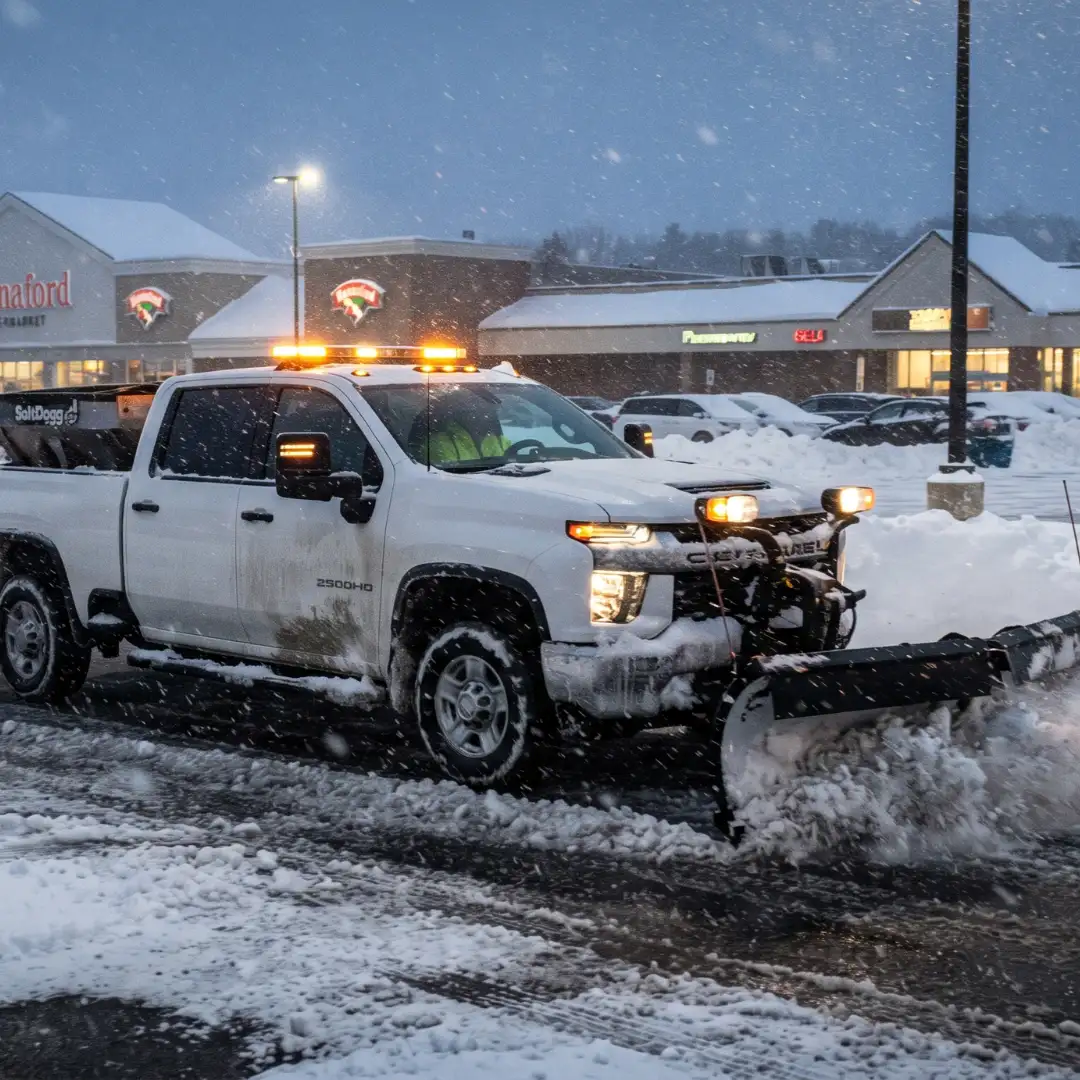 Professional commercial snow plowing services albany ny