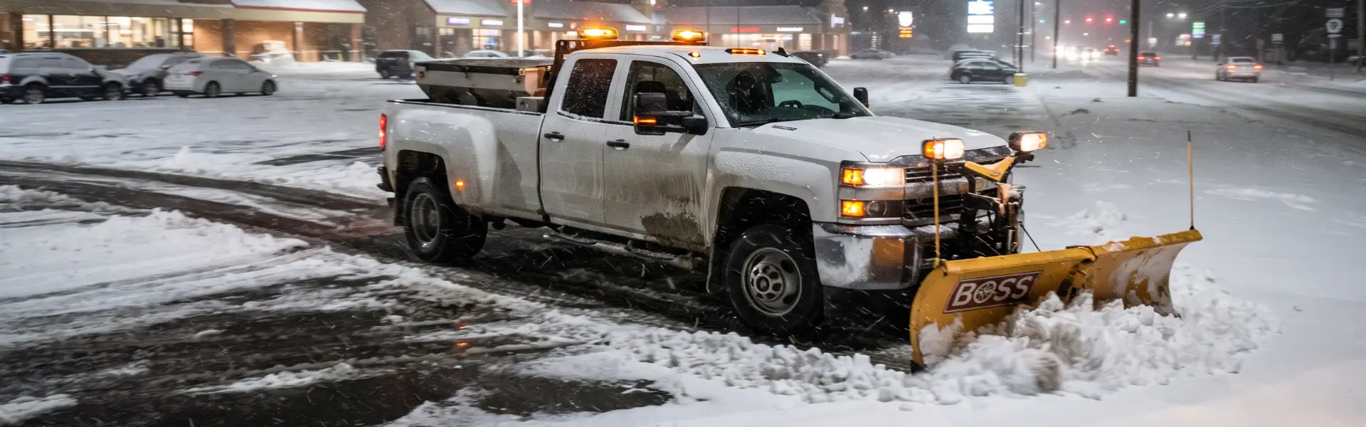 Reliable Commercial Snow Removal Plowing