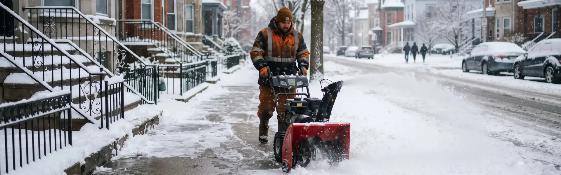 Sidewalk Snow Removal Services