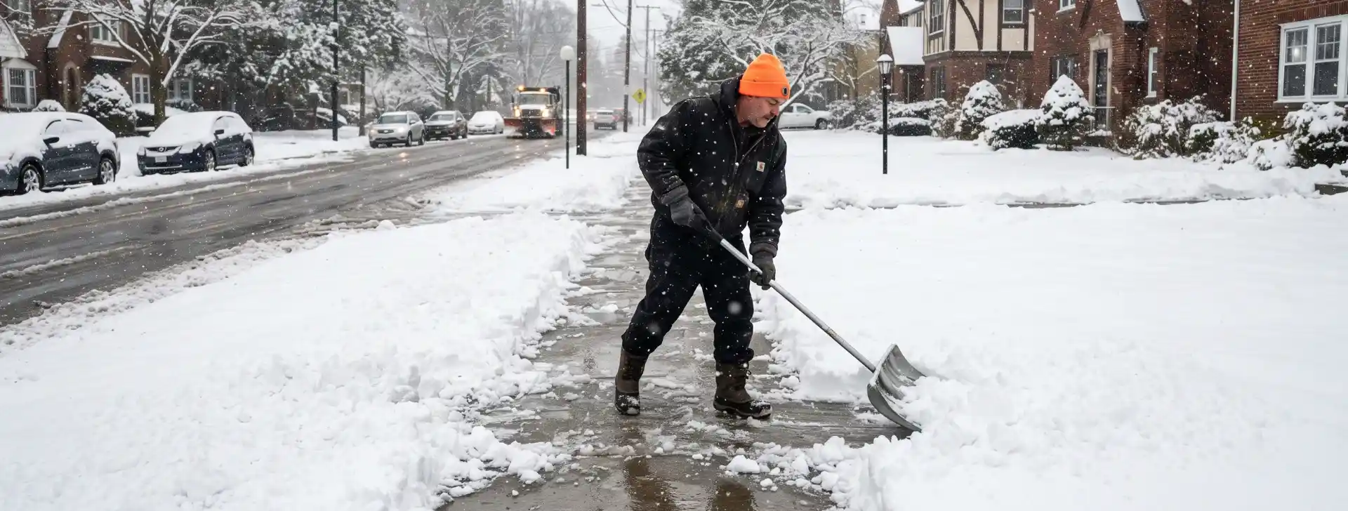 Preventative Anti-Icing Services for Sidewalk Snow Removal Services