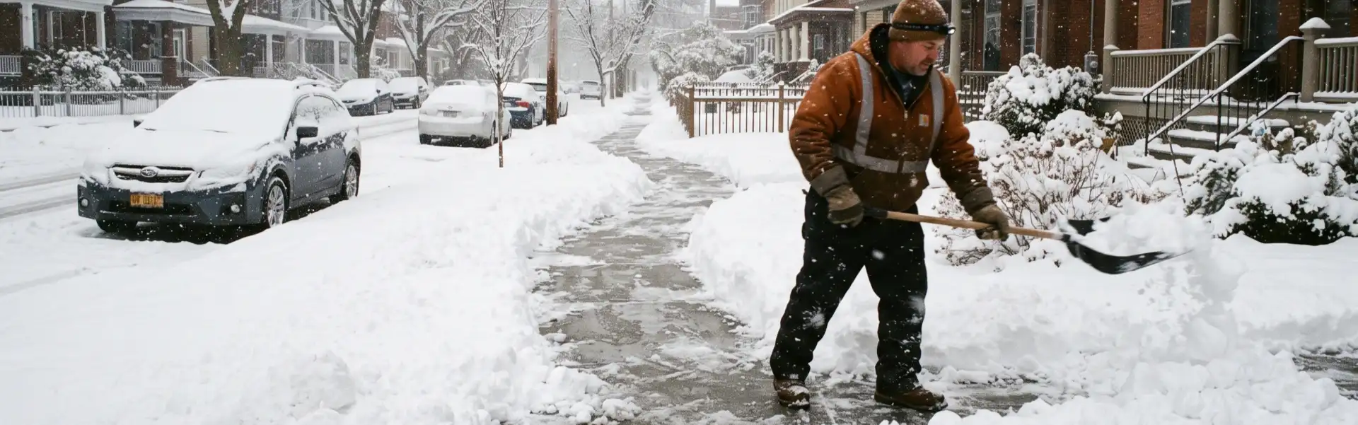 Residential Walkway Snow Removal Albany NY Services