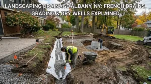 Landscaping Drainage Albany NY French Drains Grading Dry Wells Explained