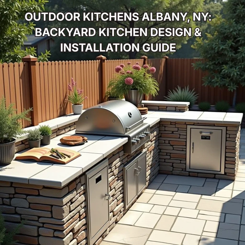Outdoor Kitchens Albany, NY Backyard Kitchen Design & Installation Guide