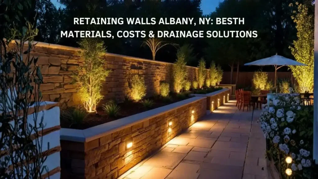 Retaining Walls Albany, NY Best Materials, Costs & Drainage Solutions