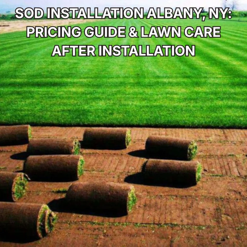 Sod Installation Albany, NY Pricing Guide & Lawn Care After Installation