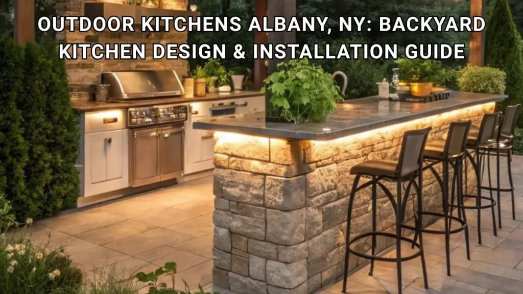 Outdoor Kitchens Albany NY Backyard Kitchen Design Installation Guide 3
