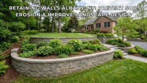 Retaining Walls Albany NY Prevent Soil Erosion Improve Landscape Design1