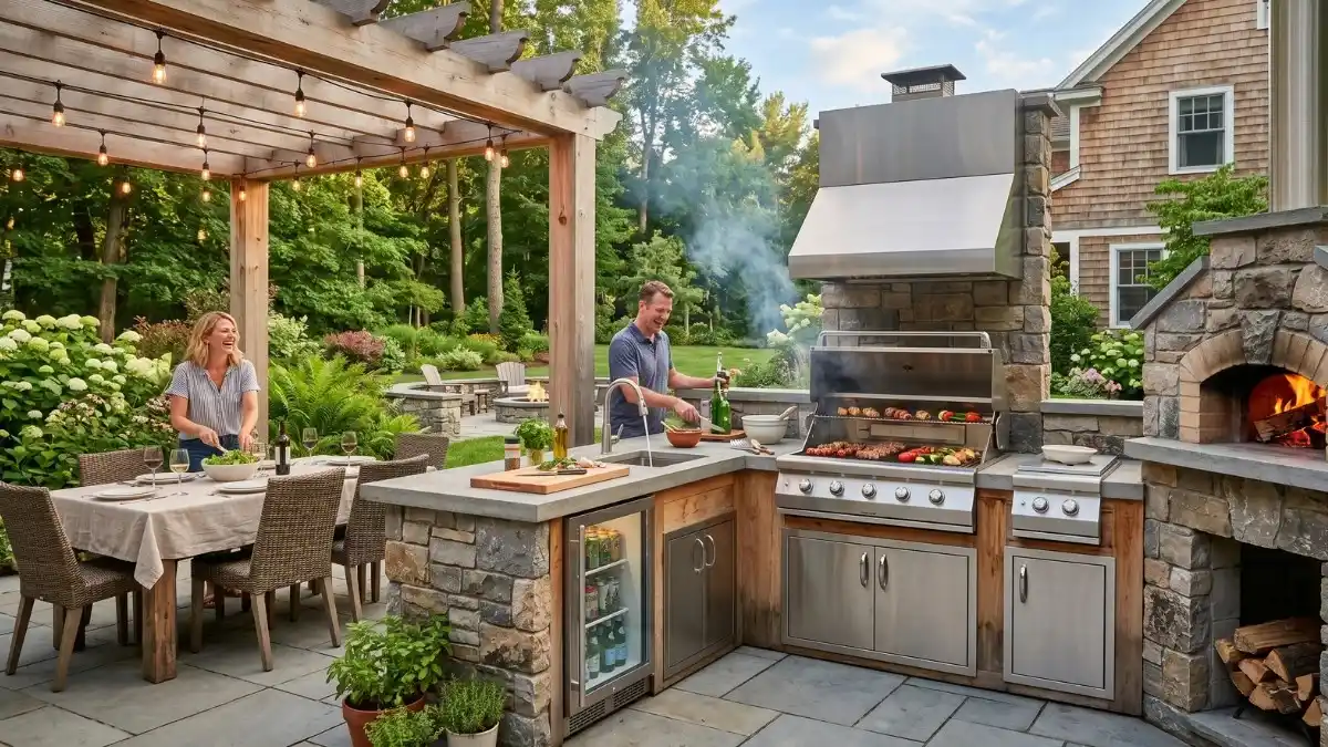 Outdoor Kitchens in Albany NY: Must-Have Features for Backyard Living