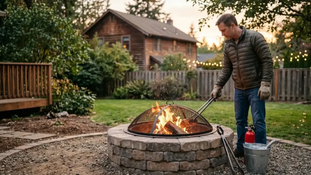 Fire Pit Safety Tips Every Homeowner Should Know Before Installation