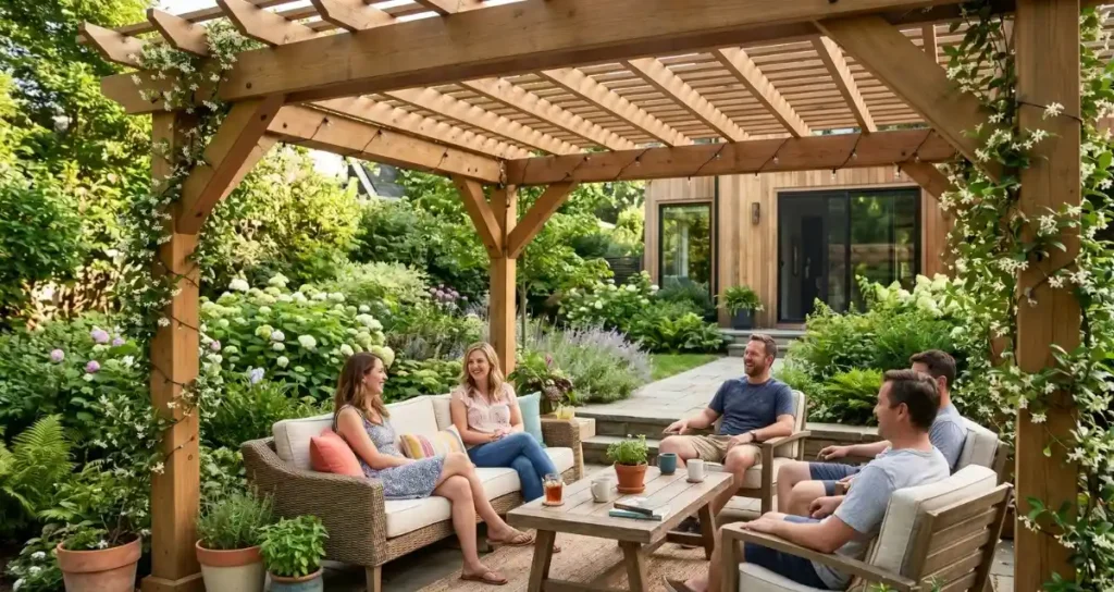 How Pergolas Improve Shade, Comfort & Outdoor Living Experience