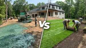 Hydroseeding vs Sod Installation: Which One Should You Choose?