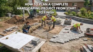 How to Plan a Complete Hardscaping Project from Start to Finish