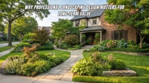 Why Professional Landscaping Design Matters for Long-Term Value