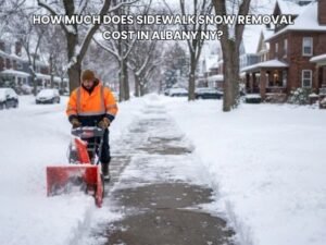 How Much Does Sidewalk Snow Removal Cost in Albany NY